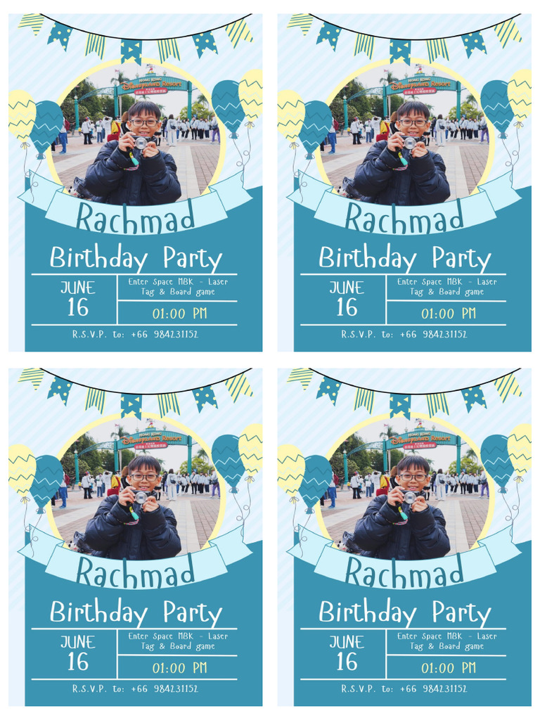 Undangan Rachmad | PDF