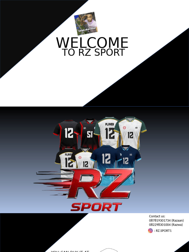 Outfit Olahraga Berkualitas RZ Sport | PDF