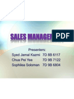Sales Management Presentation