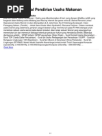 Download Contoh Proposal Pendirian Usaha Makanan by Frendy Egy SN93851973 doc pdf
