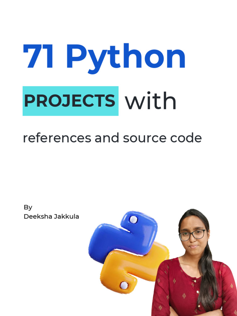 71 Python Projects with Code Examples | PDF | Computing