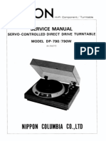 Denon DP-755 Service Manual