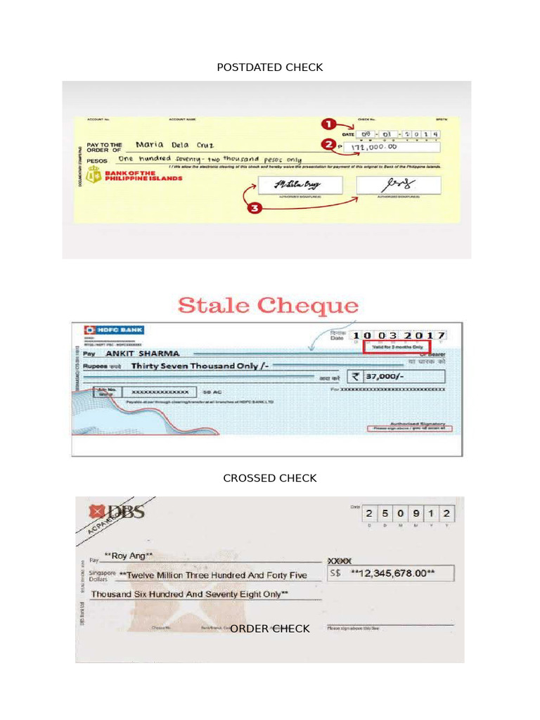Ia (Checks) | PDF