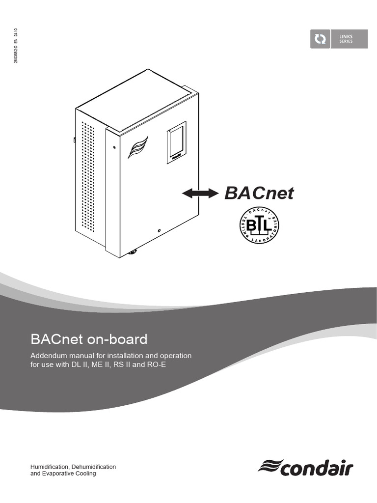 BACnet Integration Manual for Condair Systems | PDF | Ip Address ...