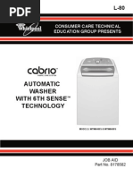 Whirlpool Cabrio Washer With 6th Sense Technology