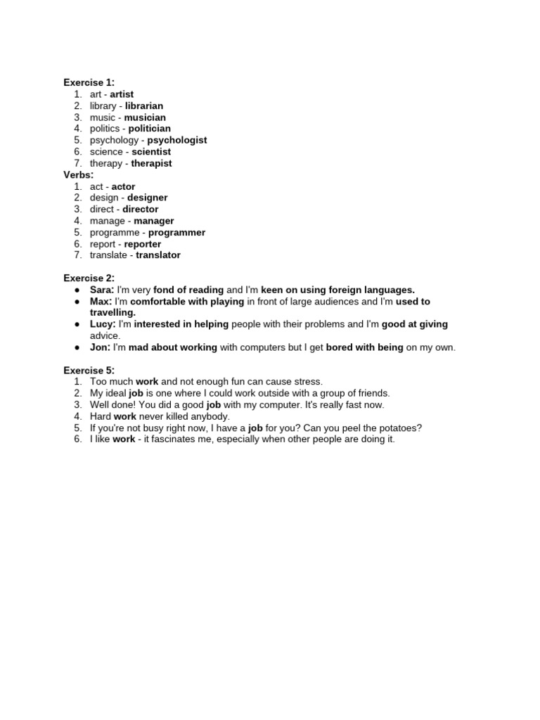 Exercise | PDF