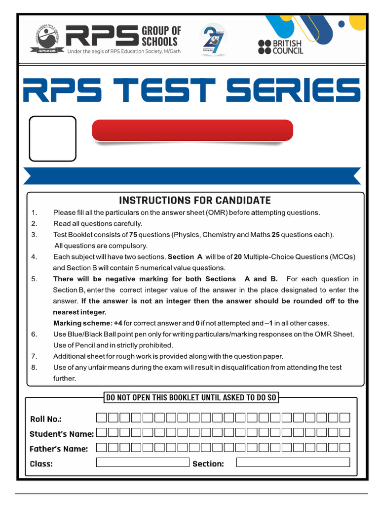 JEE Main 2025 Physics Practice Paper | PDF | Waves | Physical Phenomena