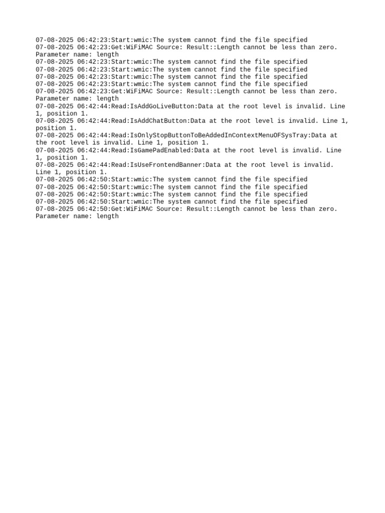 BST Log Catch | PDF