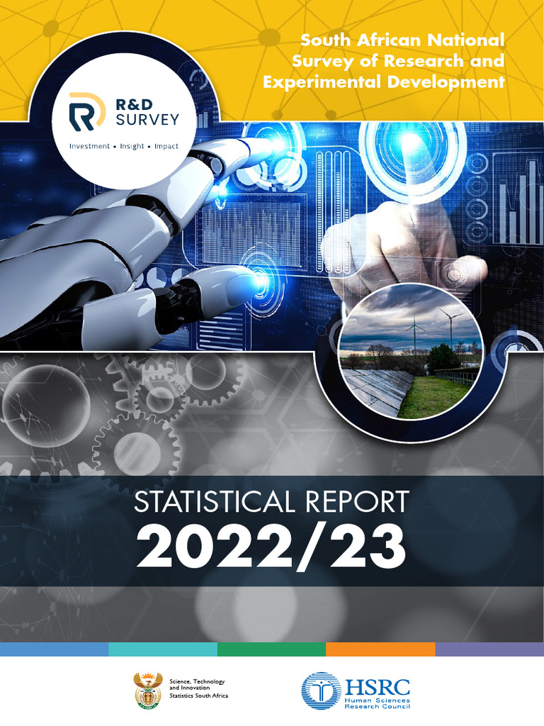 South Africa R&D Survey Report 2022/23 | PDF | Research And Development ...