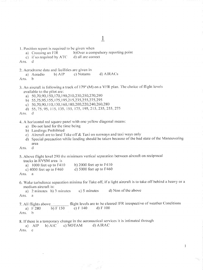 Air - Regs QB | PDF
