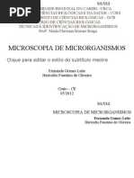 Técnicas de Identificação de Microrganismos