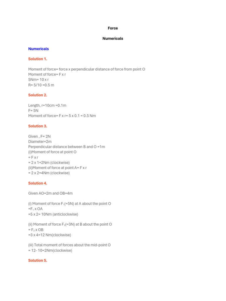 Numerical s | PDF | Potential Energy | Mass