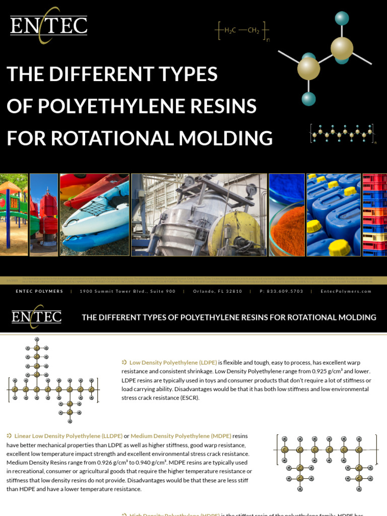 The Different Types of Polyethylene Resins For Rotational Molding | PDF ...