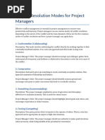 Effective Conflict Management Techniques | PDF