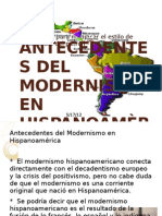 ANTECEDENTES DEL MODERNISMO EN HISPANOAMÈRICA (1)