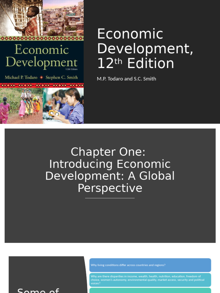 Global Economic Development Overview | PDF | Millennium Development ...