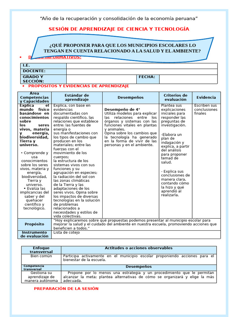 4° Ses Cyt Mart 21 Qué Proponer para Que Los Municipios Escolares ...