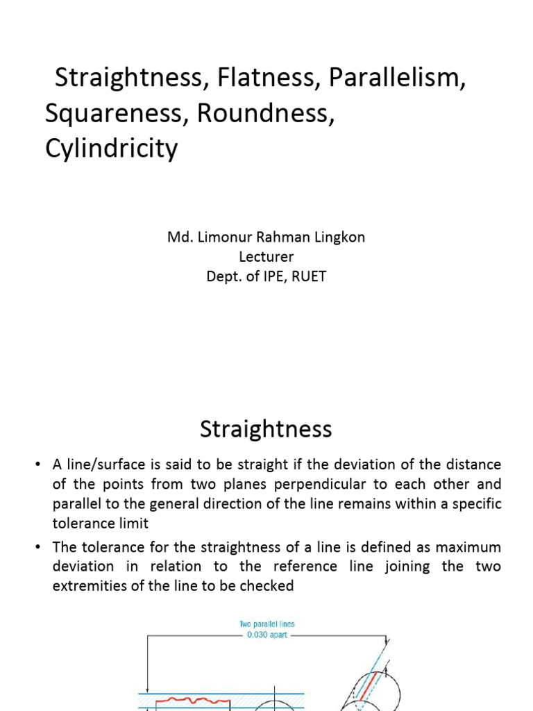 Geometric Tolerances and Measurement Methods | PDF | Circle | Sphere