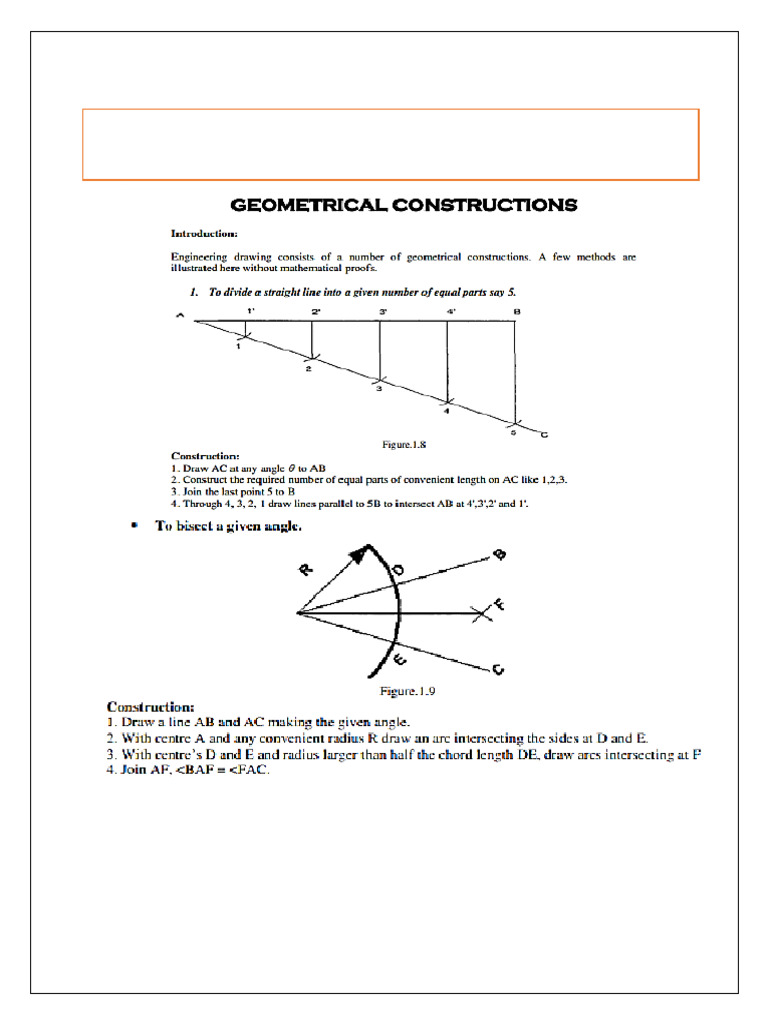 Drawing Different Geometric Shapes | PDF