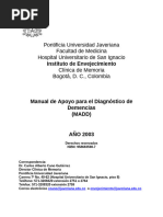 Escala FAST para Evaluar Demencia | PDF | Demencia | Geriatría