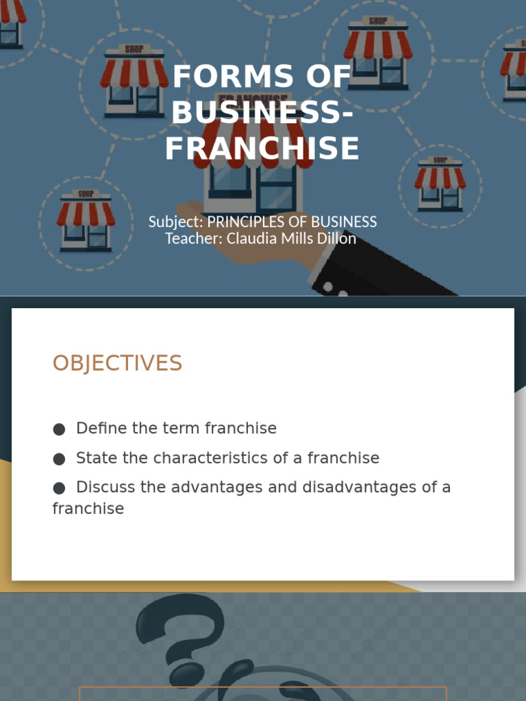 Understanding Business Franchises | PDF | Franchising | Economies