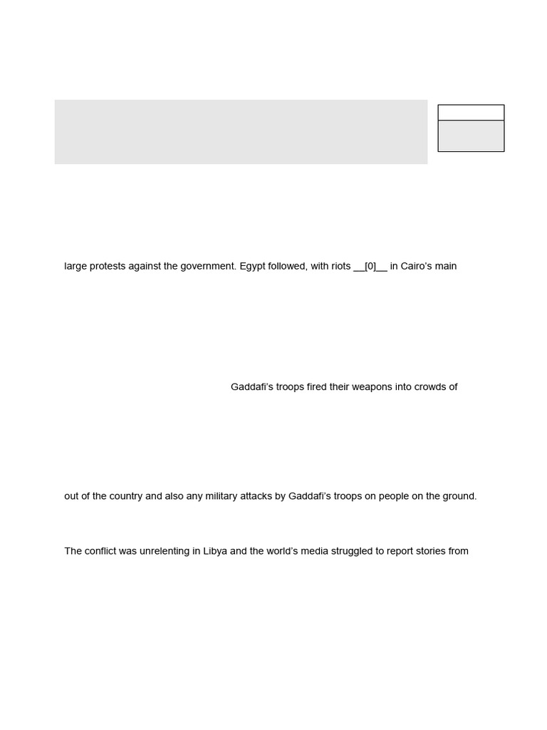 Overview of the Libyan Conflict | PDF | Muammar Gaddafi | Libya