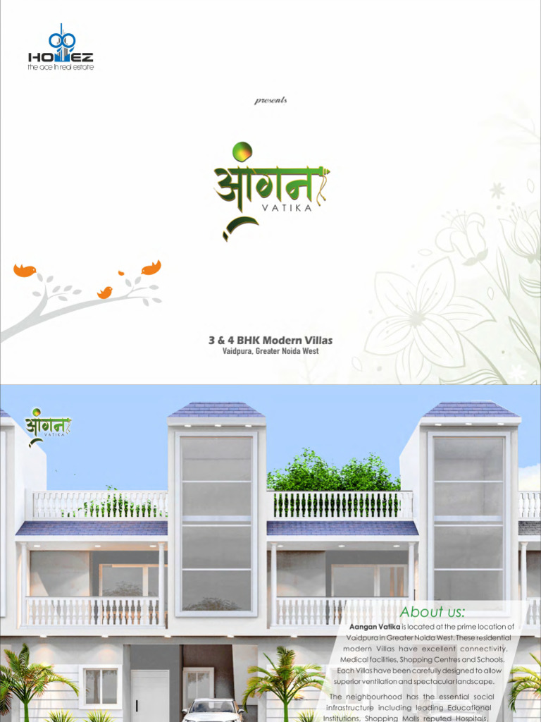 Aangan Vatika Brochure | PDF
