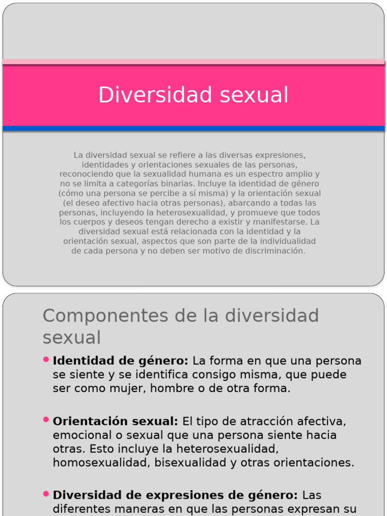 Comprendiendo la Diversidad Sexual y de Género | PDF | Orientación ...