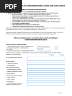 TTSS Application Guidelines for NSW | PDF | Disability | Visual Impairment