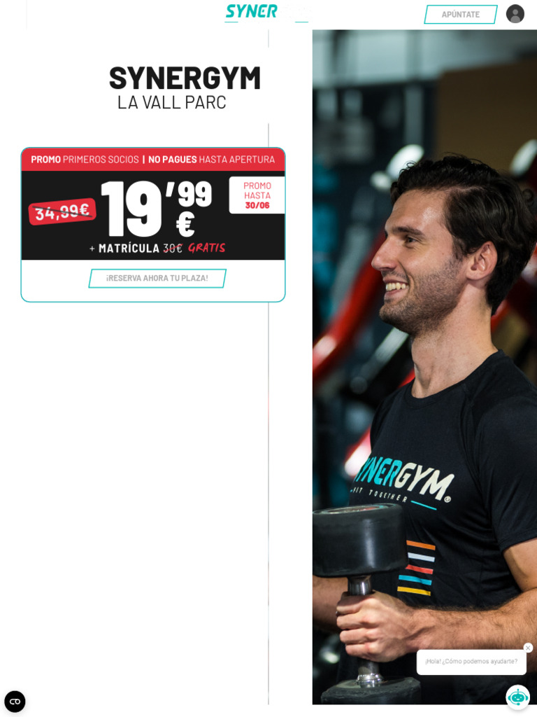 La Vall Parc - ¡Visita Tu Synergym Más Cercano! | PDF | Entrenamiento ...