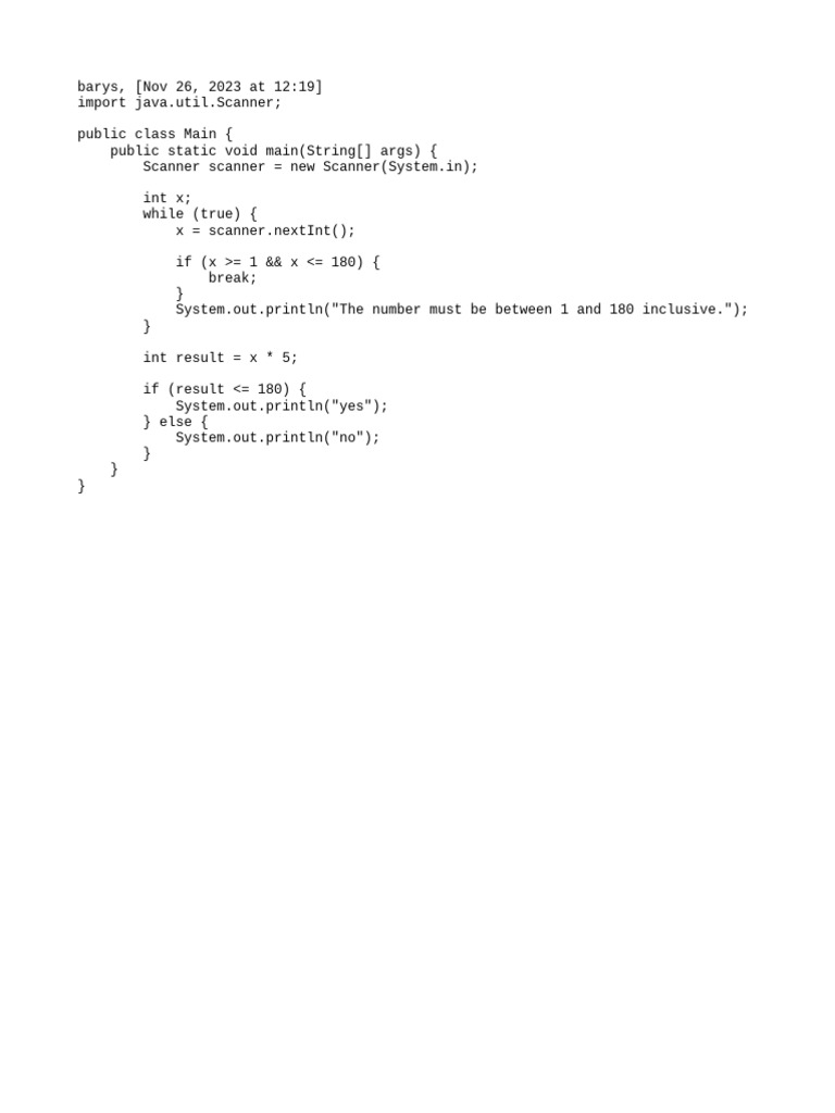 Java Input Validation Example | PDF