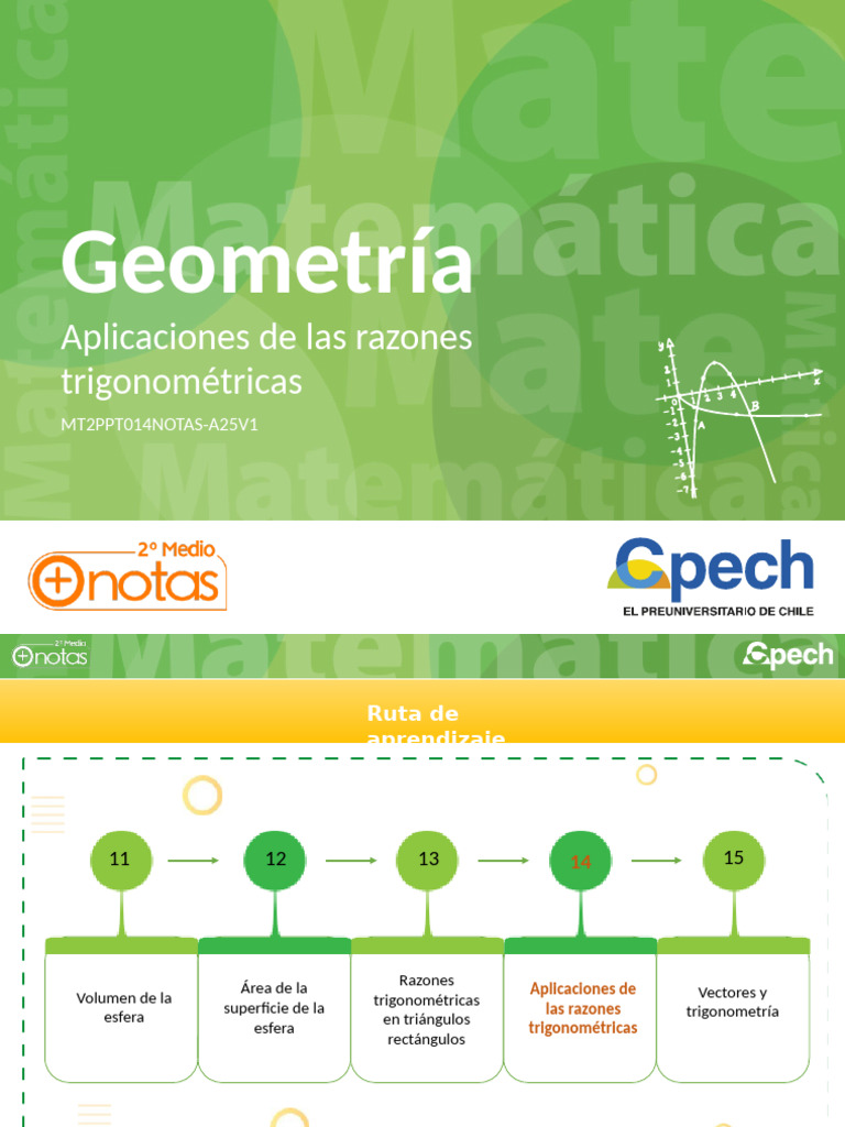 Geometría: Aplicaciones de Las Razones Trigonométricas | PDF ...