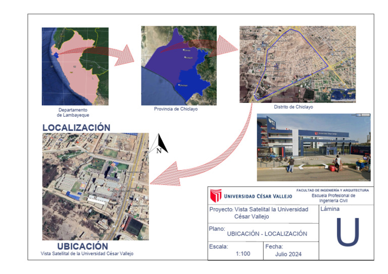 Ubicación de la UCV en Lambayeque | PDF | Ingeniería