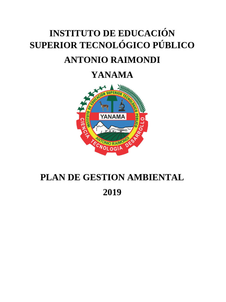 Política y Plan de Acción Ambiental | PDF | Sustentabilidad ...