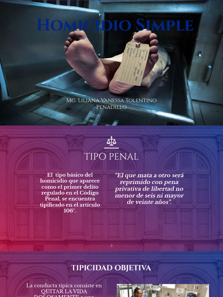 Clase I - Seminario de Derecho Penal Ii - Homicidio | PDF | Homicidio ...