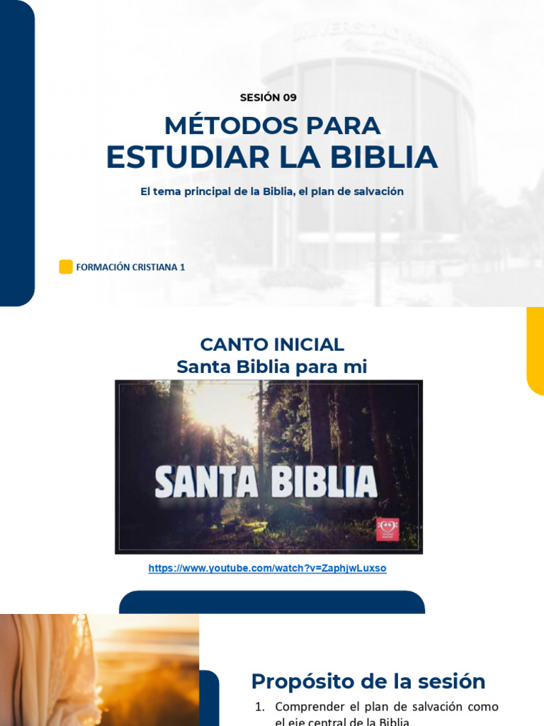 Método para estudiar la Biblia | PDF | Salvación | Cristo (título)