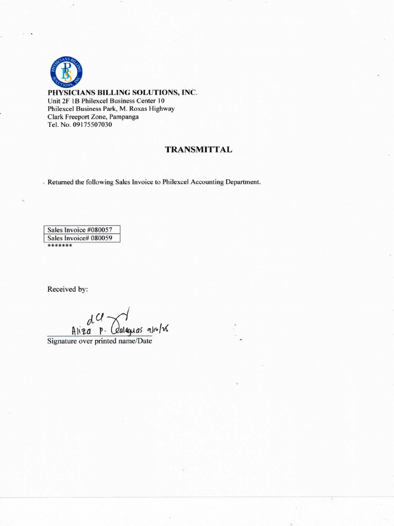 Receiving | PDF