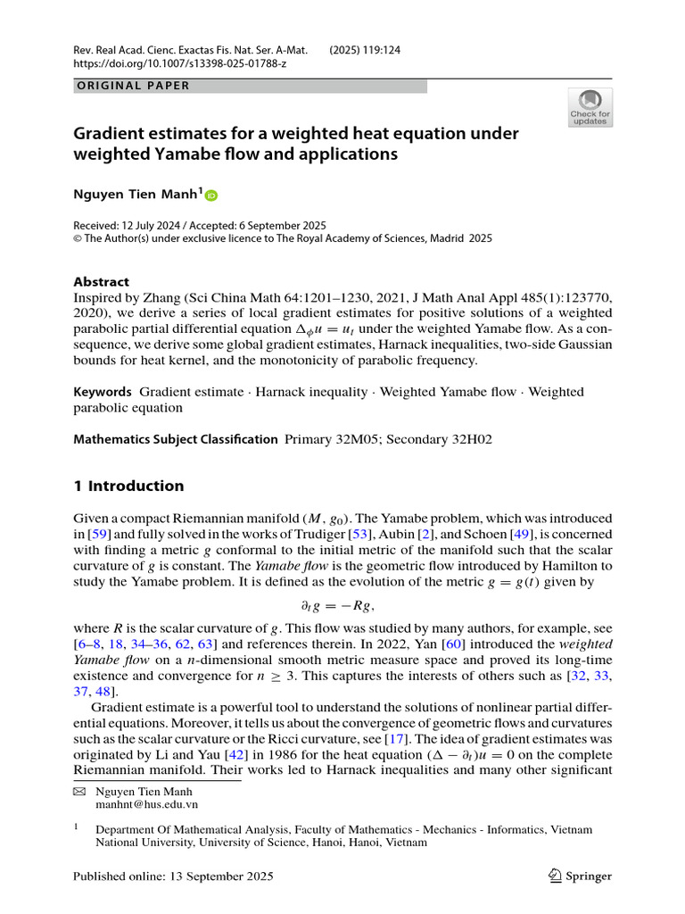 Gradient Estimates For A Weighted Heat Equation Under Weighted Yamabe ...