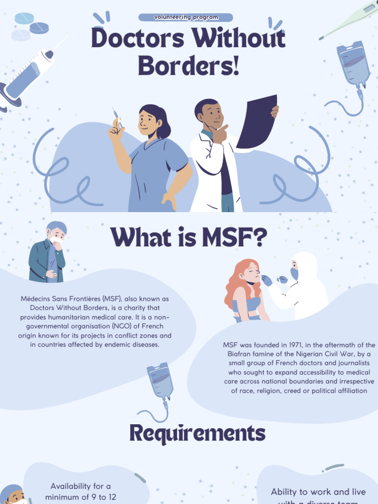Volunteering with Doctors Without Borders | PDF | Médecins Sans Frontières
