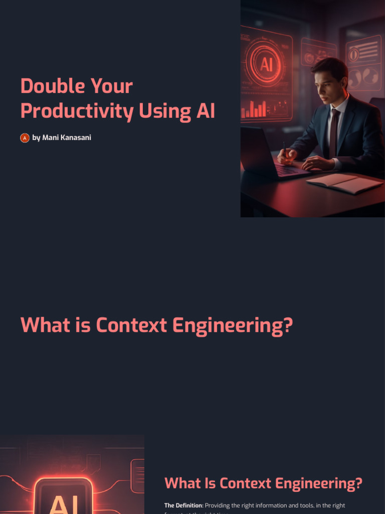 AI Context Engineering for Productivity | PDF | Artificial Intelligence ...