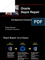 Oracle Depot Repair: Tom Greene