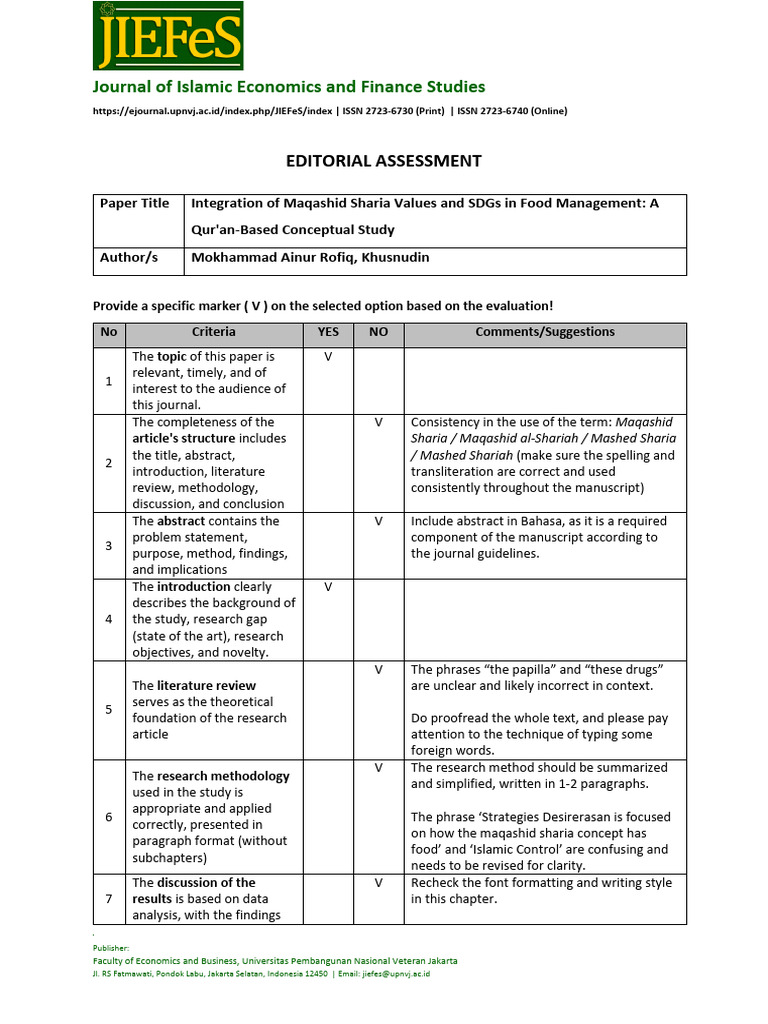 Maqashid Sharia and SDGs in Food Management | PDF | Sharia | Methodology