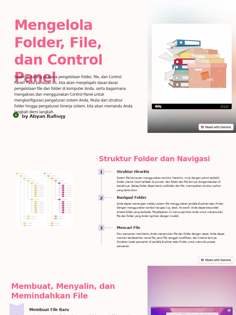 Panduan Pengelolaan Folder dan File | PDF