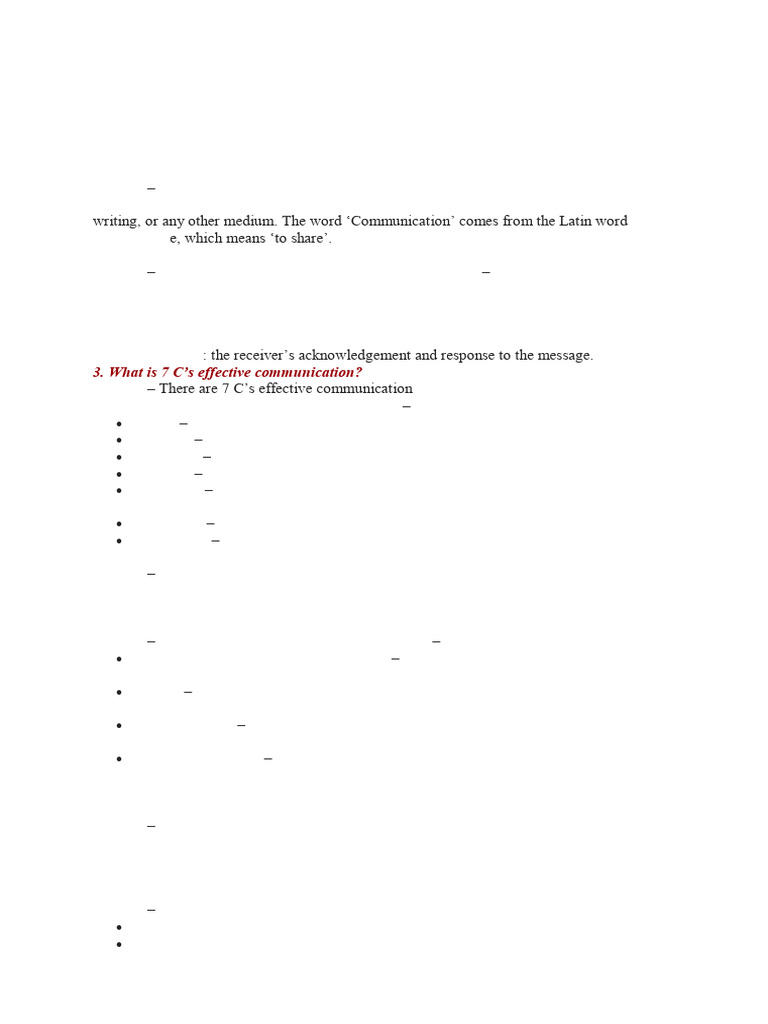 l2 Notes | PDF | Nonverbal Communication | Communication