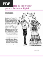 Tecnologías de información para la inclusión digital