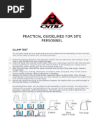 Concrete Cube Sampling and Testing Guide | PDF | Concrete | Water