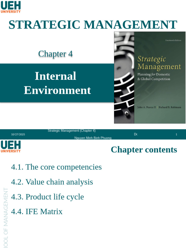 Core Competencies in Strategic Management | PDF | Strategic Management ...