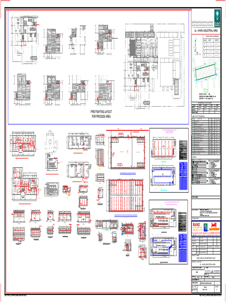 Fire Fighting Layouts for Industrial Areas | PDF
