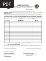 Receipt of Seized Evidence Inventory | PDF | Affidavit | Evidence