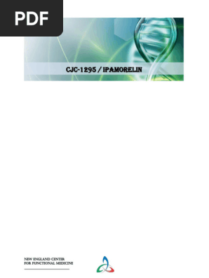 CJC-1295 and Ipamorelin Benefits | PDF